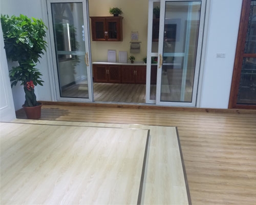 渝北某小區鋁合金推拉門